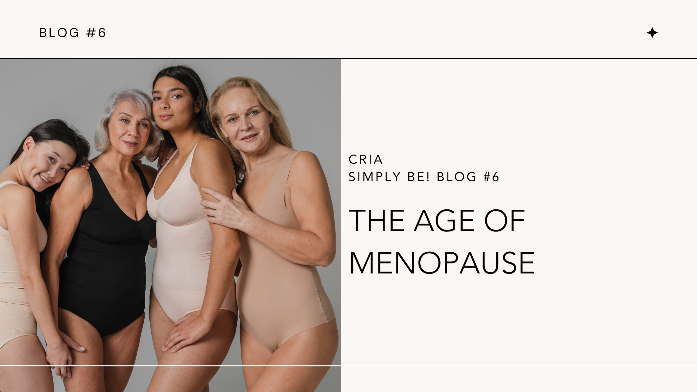 Age of Menopause. Let's Talk About It.